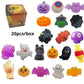 🎃👻 Halloween Squishies Set – 24 Stuks | Pompoenen, Spookjes & Vleermuizen | Zacht, Knijpbaar & Wasbaar | Perfect als Feestje- of Traktatiecadeautje