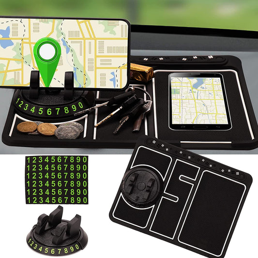 🚗 4-in-1 Auto Telefoonkussen – Nooit Meer Glad! 📱