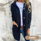 Dames vest met capuchon en knoopjes