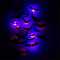 💀 Halloween 50% korting🦇3D Vleermuis LED Wandlamp – Griezelig & Dynamisch!