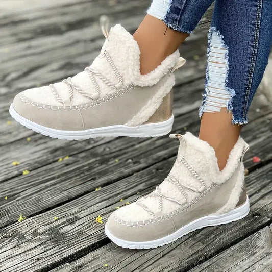 🔥❄️ NU 50% KORTING! Dames Sneeuwlaarzen – Warme Fleece & Antislip voor Elke Winterwandeling!
