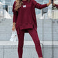 ✨ Trendy Dames Set – Comfortabel Sweatshirt & Legging voor Elke Dag
