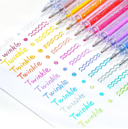 ✨ Hoogtepunten van de 2025 Nieuwe Glitter Gel Pen Set