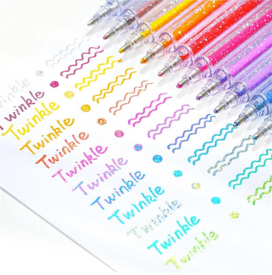 ✨ Hoogtepunten van de 2025 Nieuwe Glitter Gel Pen Set