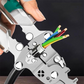 Multifunctionele Opvouwbare Elektricienstang – Compact, Sterk & Alles-in-één Tool voor Thuis en Werkplaats