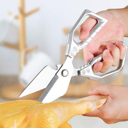 ✂️ De Enige Keukenschaar Die Je Nodig Hebt – Snijdt Kip, Kruiden, Verpakkingen & Noten | 50% KORTING