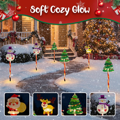 🎄 KERSTSPECIAL – 60% KORTING! 6-Pack Bewegende Kerstboomlampjes | Feestelijke Verlichting voor de Kerstboom