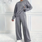 🔥 2026 Limited Deal – 59% KORTING 🔥 Dames Knusse 2-Delige Set | Comfortabele Lange Mouwen Top & Relaxed Broek – Moeiteloos Stijlvol