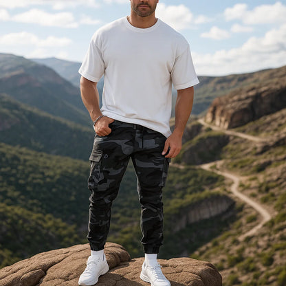 💥 Hoogwaardige Camouflagebroeken voor Mannen – Duurzaam, Stoer & Klaar voor Elk Avontuur! 💪