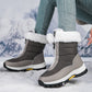 🔥 50% KORTING! Antislip Winterlaarzen voor Dames – Warme Binnenvoering & Veilig op Sneeuw en IJs ❄️👢 OP=OP!