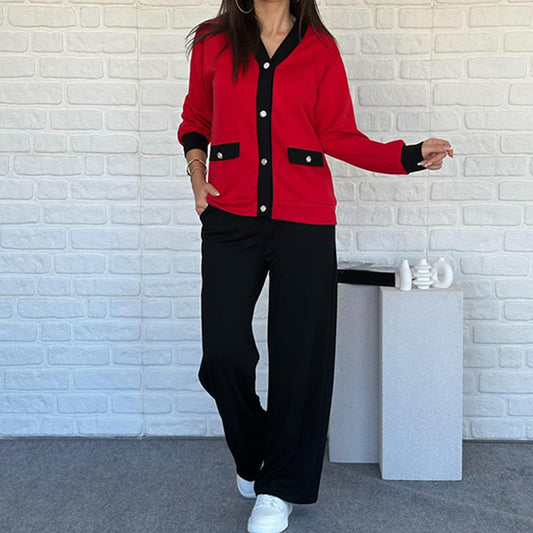 🔥2025 Trend Alert🔥 Dames Set – Kleurblokken & Super Comfort!