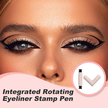💞 LAATSTE DAG! KOOP 1, KRIJG 1 GRATIS 💞 Draaibare Eyeliner Stempelpen – Supersnelle & Perfecte Wing in Één Stap!