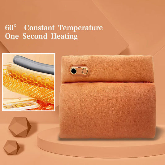 🔥 BLACK FRIDAY 50% KORTING! Grafeen USB Handwarmer – Supersnel 1-Sec Verwarming, 10-Uur Warmte & Dubbelzijdig Heizen ❄️🖤
