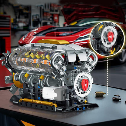 🚀 Motor Model Bouwstenen Set – Bouw, Speel & Beleef het Avontuur!