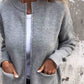 🔥 50% KORTING | Comfortabele Gebreide Damesjas met Rits – Warm & Makkelijk te Combineren