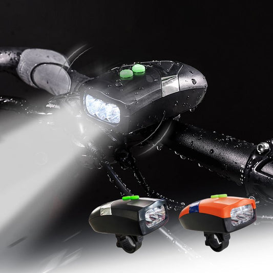 🔦Negentig procent van de mensen kiest ervoor om er twee te kopen. 🔥Superheldere fietslamp met claxon