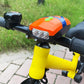 🔦Negentig procent van de mensen kiest ervoor om er twee te kopen. 🔥Superheldere fietslamp met claxon