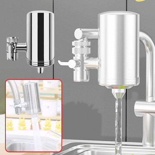 Kraanwaterfilter 304 RVS 🚰 Zuiver Water in Één Stap | Tijdelijk 50% Korting