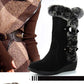 ❄️ Winter Flash Deal! 50% KORTING – Dames Snowboots met Pluche Rand 🥶 Warm, Antislip & Super Comfort!