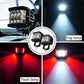 🔥 Auto Dubbele Zijkant LED – Tweekleurige Waarschuwingslichten | Superfel, Veilig & Universeel voor Alle Auto’s! 🚗✨