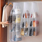 🖤 BLACK FRIDAY • 50% KORTING! ✨ Ophangende Handtas Organizer – 6/8 Grote Zakken, Stofdicht & Ruim