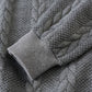 🎄 NU 50% KORTING! 🔥 Heren Casual Kabeltrui met Halve Rits – Comfortabel, Stijlvol & Warm voor Elke Gelegenheid ❄️