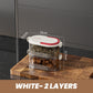 🧂 Multi-Laags Afgesloten Specerijen Organizer – Houd Alles Vers & Geordend | Nu Tijdelijk 50% Korting!