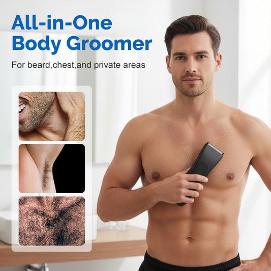 📢📢 50% KORTING!! ✨ Digitale Bodytrimmer voor Mannen – Precisie, Veilig & Gemakkelijk in Gebruik