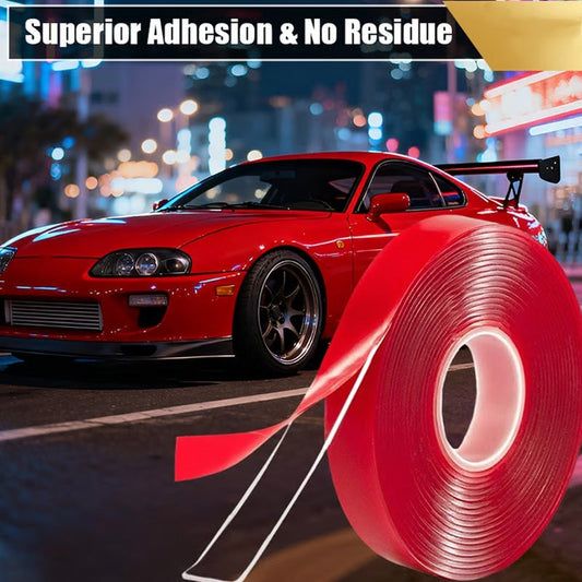 📢📢 Ultra Sterke Dubbelzijdige Tape voor Auto & Woning — 50% KORTING🔥