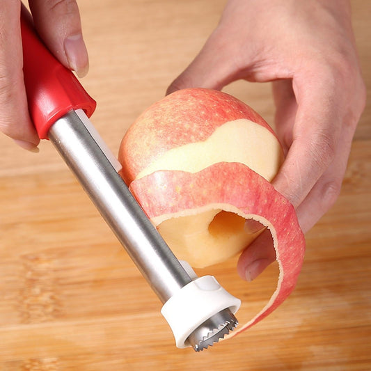 🍎 KOOP 2, KRIJG 1 GRATIS – 2-in-1 Kernverwijderaar voor Appels & Fruit | Snel & Eenvoudig Fruit Ontpitten | Handig voor Smoothies & Gezonde Recepten