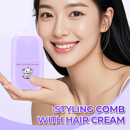 Stylingkam met Haarcrème ✨ Moeiteloos Stylen, Natuurlijk Resultaat