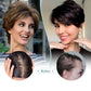Natuurlijke Short Hair Topper voor Vrouwen 💇‍♀️ Direct Volume & Fris Kapsel | Nu 50% KORTING ⏳
