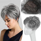 Natuurlijke Short Hair Topper voor Vrouwen 💇‍♀️ Direct Volume & Fris Kapsel | Nu 50% KORTING ⏳