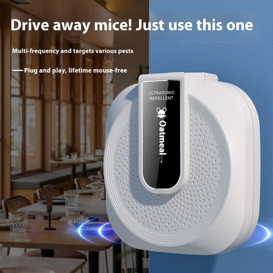 Ultrasone Ongedierteverjager 360° – Veilig, Gifvrij & Effectief | Vandaag 50% Korting
