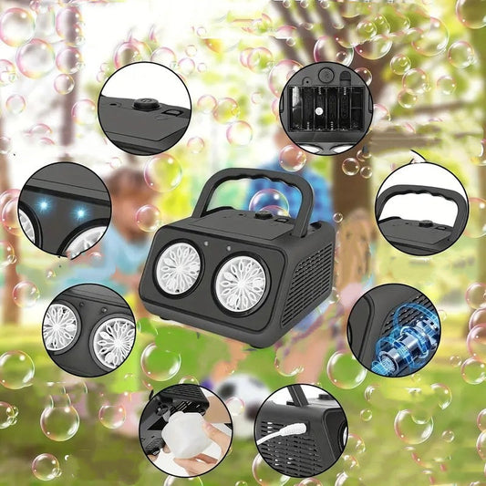 🔥Tijdelijke aanbieding: 60% korting op een handzame bellenblaasmachine met meerdere gaten✨