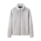Women's Full-Zip Shaggy Jacket with Pockets