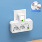 🔌 Slimme Stekkerdoos met USB-Poorten | Ruimtebesparend, Veilig & Alles in Één – Nu 50% Korting