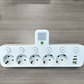 🔌 Slimme Stekkerdoos met USB-Poorten | Ruimtebesparend, Veilig & Alles in Één – Nu 50% Korting