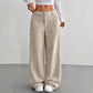 ⏳Tijdelijke aanbieding!💖Dames Casual High-Waist Wijde Ribbroek – Flatterend, Zacht & Tijdloos👖✨