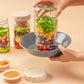 🥗 Multi-Purpose Leak-Proof Glass Food Storage Jars | Keep Food Fresh, Stackable & Heat-Resistant – Limited 50% Off
