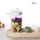 🥗 Multi-Purpose Leak-Proof Glass Food Storage Jars | Keep Food Fresh, Stackable & Heat-Resistant – Limited 50% Off
