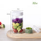 🥗 Multi-Purpose Leak-Proof Glass Food Storage Jars | Keep Food Fresh, Stackable & Heat-Resistant – Limited 50% Off