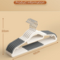 Non-Slip & No-Mark Hangers – Overhemden Perfect Opgehangen, Geen Vouwen of Afdrukken