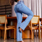 🎁50% KORTING👖 Stretch Flare Jeans met Hoge Taille – Comfortabel, Flatterend & Stijlvol voor Elke Dag