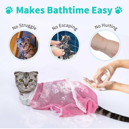 🐾 43% KORTING – Praktische Verzorgingstas voor het Wassen en Verzorgen van je Kat