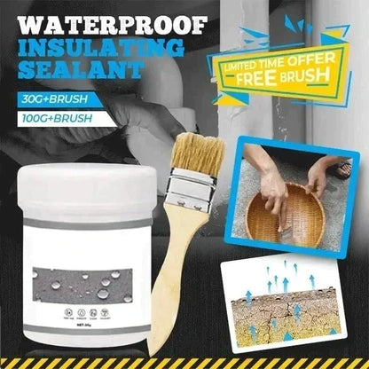 💧 2+1 GRATIS + 50% KORTING – Transparante Waterdichte Afdichtingscoating met Kwast