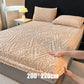 🛏️ 360° Rondom Rekbaar Pluche Gebreid Hoeslaken – Zacht, Perfecte Pasvorm & Blijft Altijd Strak