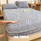 🛏️ 360° Rondom Rekbaar Pluche Gebreid Hoeslaken – Zacht, Perfecte Pasvorm & Blijft Altijd Strak