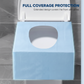 Waterdichte Wegwerp Toiletbrilhoezen – Hygiënisch Onderweg 🚽✨Comfortabel, compact & ideaal voor reis, werk of openbare toiletten