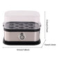 ⚡ FLASH SALE – 67% KORTING 🥗 200W Transparante Stoomkoker – Gezond Koken in Minuten
